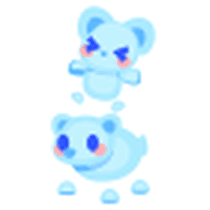 Frostbite Bear and Cub Animated Sticker