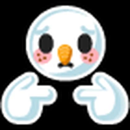 Pretty Please Snowball Sticker