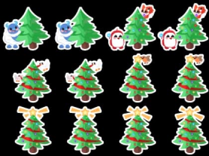 Tree Decorating Animated Sticker